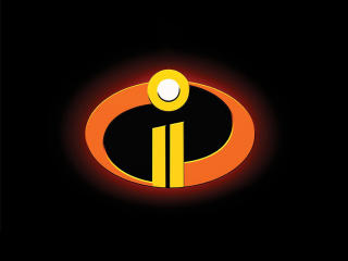The Incredibles 2 Logo wallpaper