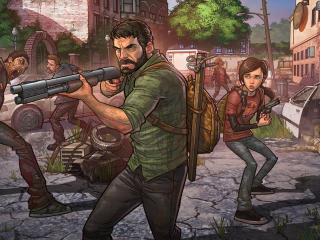 the last of us remastered, patrick brown, art wallpaper