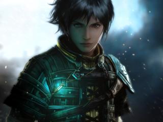 The Last Remnant Girl In Armor Wallpaper