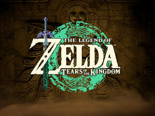 The Legend of Zelda Tears of the Kingdom Logo wallpaper