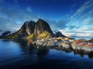 The Lofoten Islands HD Norway wallpaper