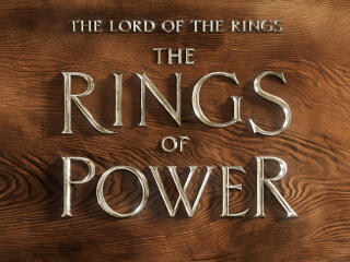 The Lord of the Rings The Rings of Power Logo wallpaper