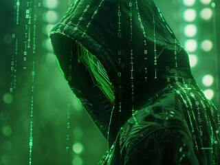 The Matrix Hacker wallpaper