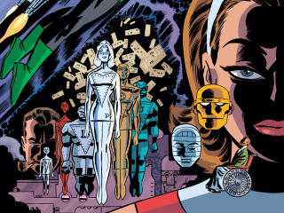 The New Frontier HD Comic DC wallpaper