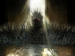 The New Iron Throne House of the Dragon wallpaper