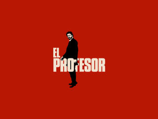 The Professor Money Heist wallpaper