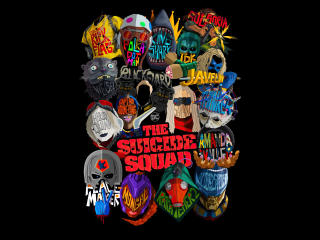 The Suicide Squad Mask Digital 4K wallpaper