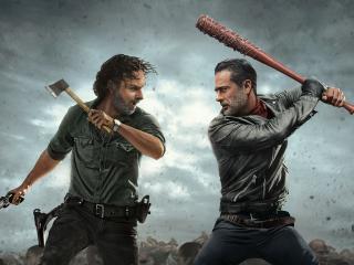 The Walking Dead Andrew Lincoln And Jeffrey Dean Morgan wallpaper