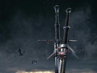 The Witcher 3 Wild Hunt Sword wallpaper