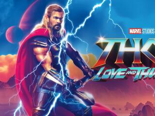 Thor: Love and Thunder 4k Chris Hemsworth Wallpaper