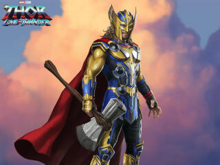 Thor Love and Thunder HD Movie 2022 Wallpaper