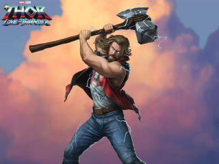 Thor Love and Thunder HD Movie Wallpaper