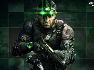 tom clancy, sam fisher, night vision goggles Wallpaper