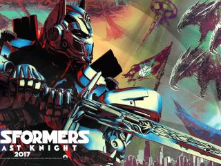  Transformers The Last Knight Poster wallpaper