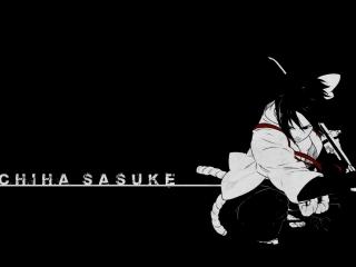 uchiha sasuke, naruto, art wallpaper