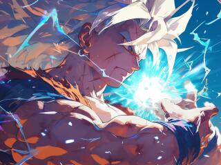 Ultra Instinct Goku HD Dragon Ball Art Wallpaper