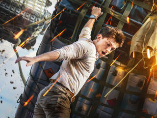 Uncharted Tom Holland Movie wallpaper
