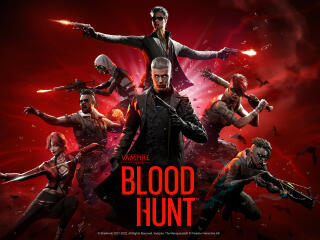 Vampire The Masquerade Bloodhunt 4k Gaming Poster wallpaper