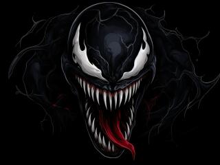 Venom Marvel Comic 4K Art wallpaper