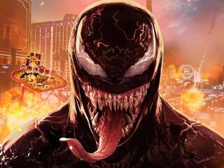 VENOM The Last Dance Key Art Wallpaper