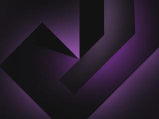 Violet Geometric Dark Shapes wallpaper