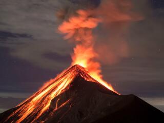 Volcano HD Photography wallpaper