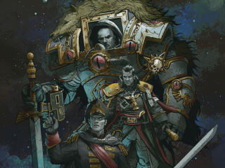Warhammer 40K Lord of the Dark Millennium Art wallpaper