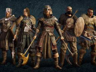 Warriors of Assassin's Creed Valhalla wallpaper