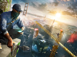 watch dogs 2, aiden pearce, character wallpaper