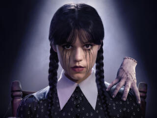 WEDNESDAY 2 iPhone Jenna Ortega wallpaper