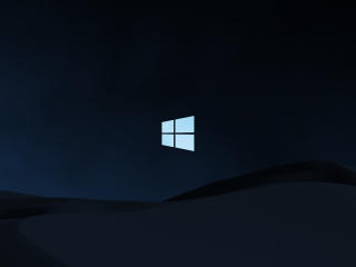 Windows 10 Clean Dark background