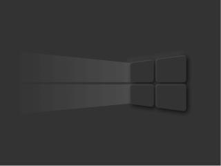 Windows 10 Dark Mode Logo Wallpaper