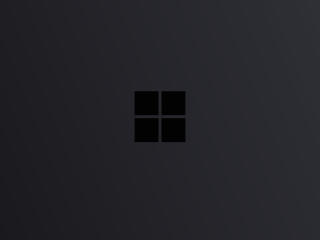 Windows 10 Logo Minimal Dark Wallpaper