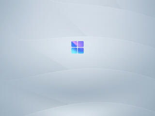 Windows 12 4k Minimal Grey wallpaper