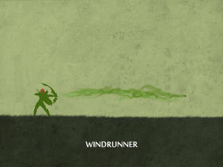 windrunner, dota 2, art wallpaper