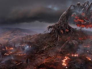 witcher 3, wild hunt, art Wallpaper