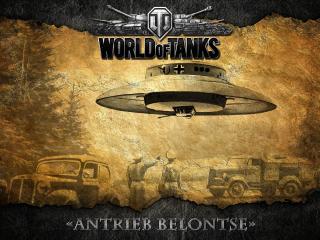 world of tanks, explosion, game Wallpaper