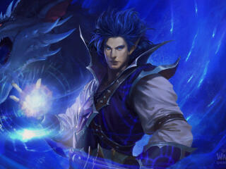 World of Warcraft Dragonflight 4k Character wallpaper