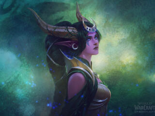 World of Warcraft Dragonflight 4k Female Character wallpaper