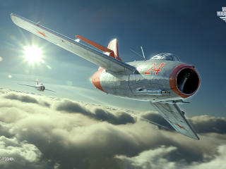 world of warplanes, mig-15bis, fighter Wallpaper