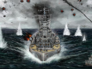 World Of Warship Sea War wallpaper