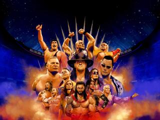 WWE 2K Gaming 2024 wallpaper