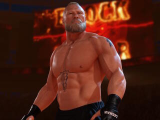 WWE 2K23 Brock Lesnar wallpaper