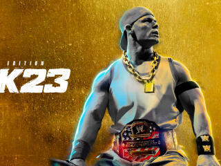 WWE 2K23 Gaming Poster wallpaper