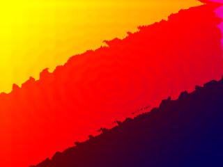 Yellow Red and Blue Mix Design wallpaper