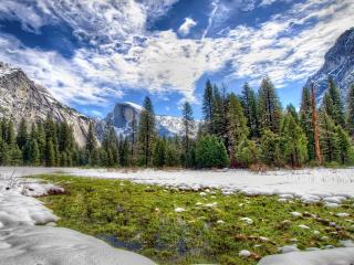 yosemite national park, california, sierra nevada wallpaper