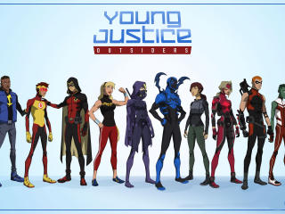 Young Justice Outsiders 2017 wallpaper