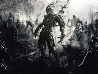 zombies, fantasy, art Wallpaper