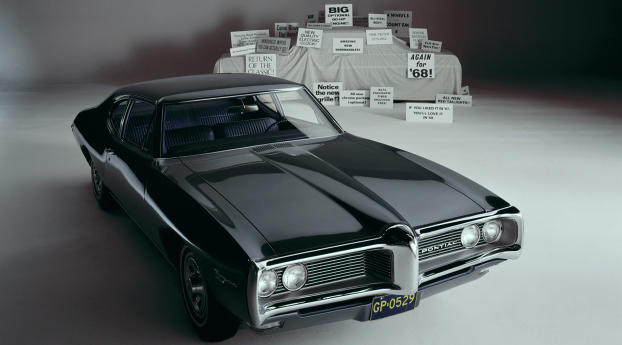 1968 Pontiac LeMans Sports Coupe Wallpaper 1024x600 Resolution