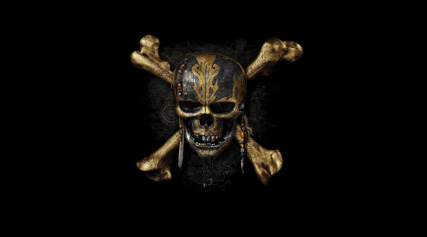 2017 Pirates of the Caribbean Dead Men Tell No Tales Wallpaper 1520x720 Resolution